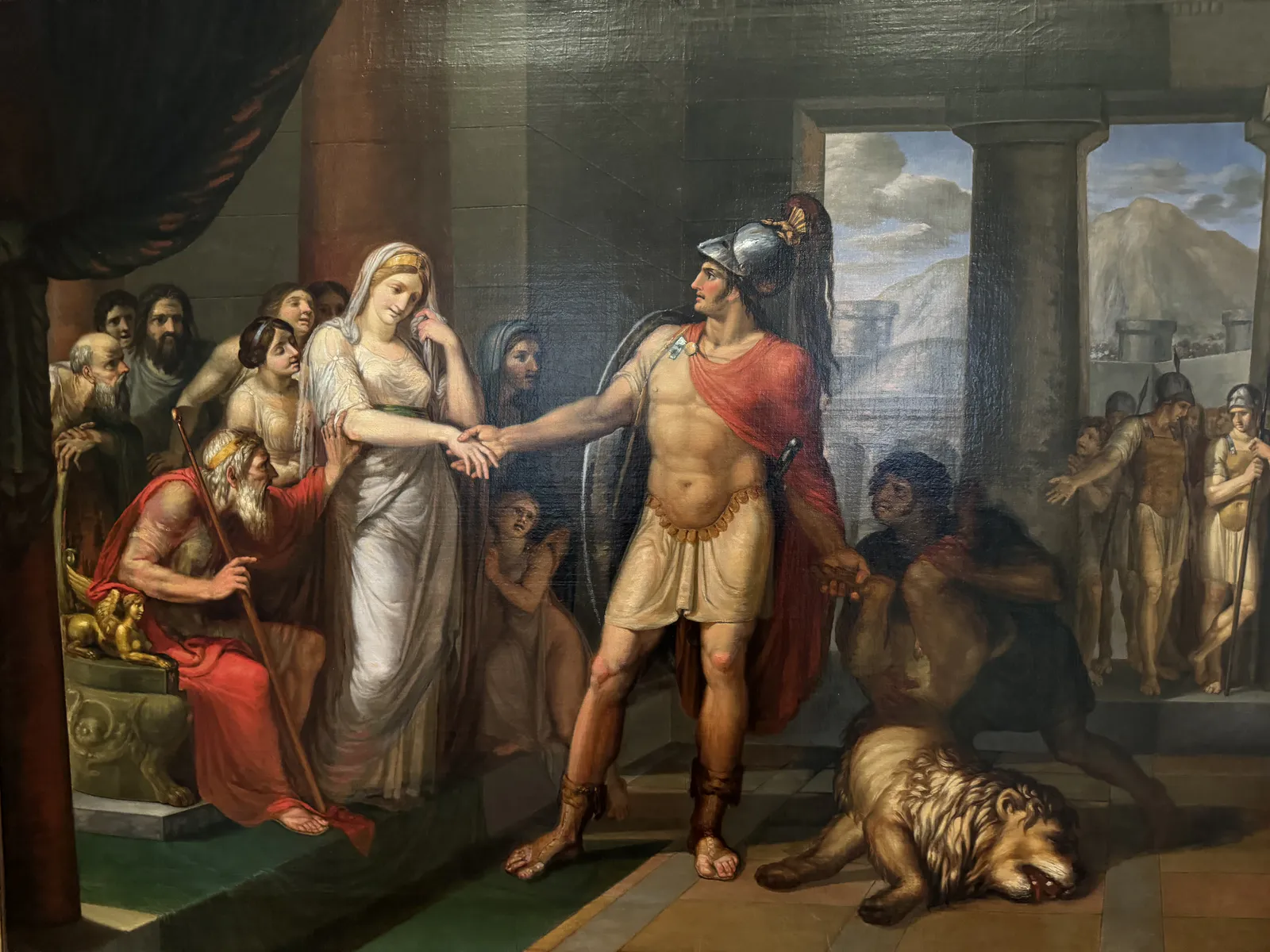 Hector and Andromache Farewell