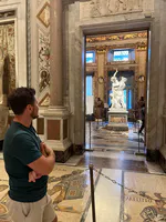 Max Contemplates Bernini’s Pluto and Proserpina