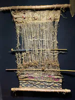 Ancient Peruvian Loom and Tools