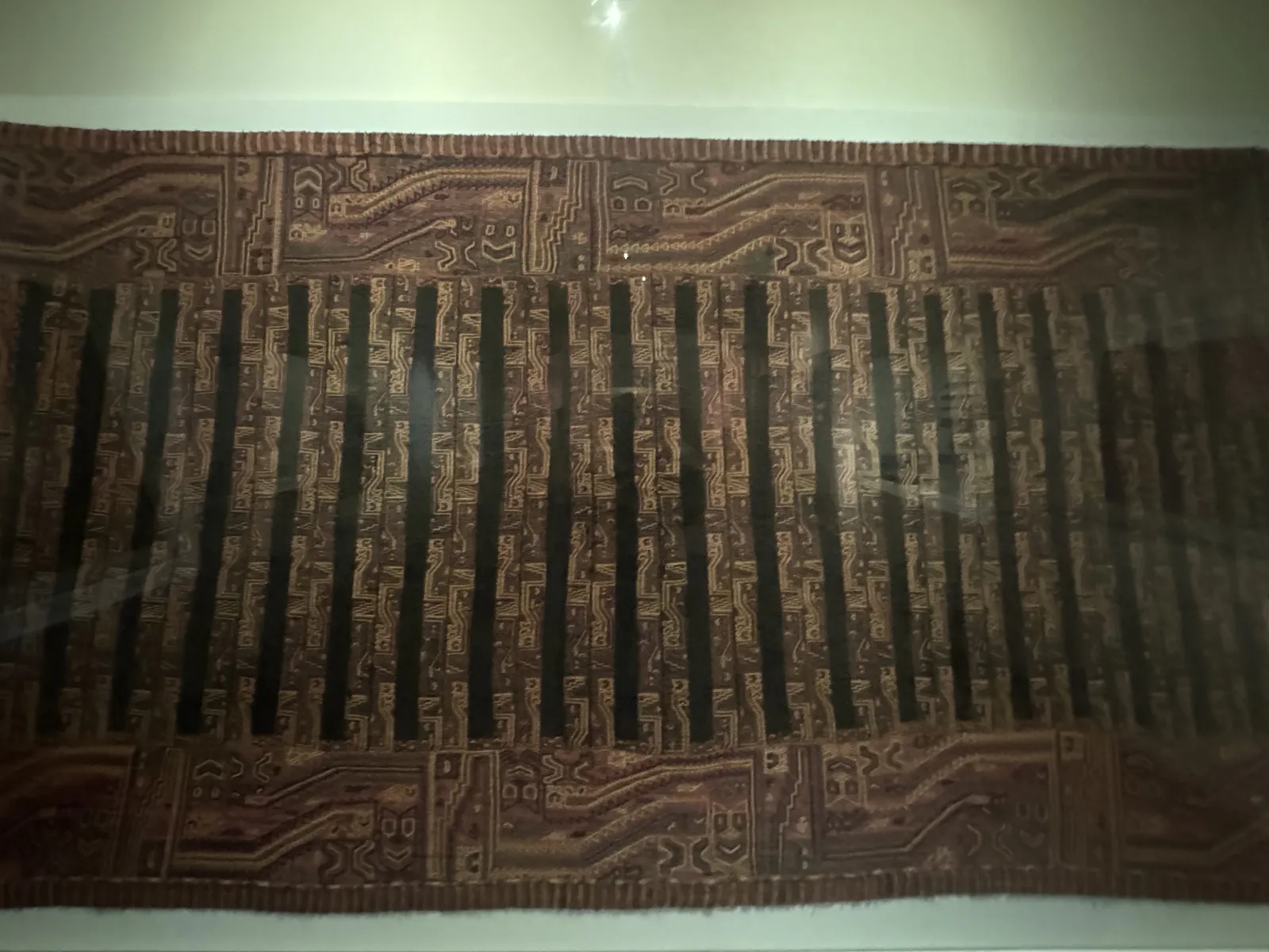 Paracas Mantle with Feline and Serpent Motifs