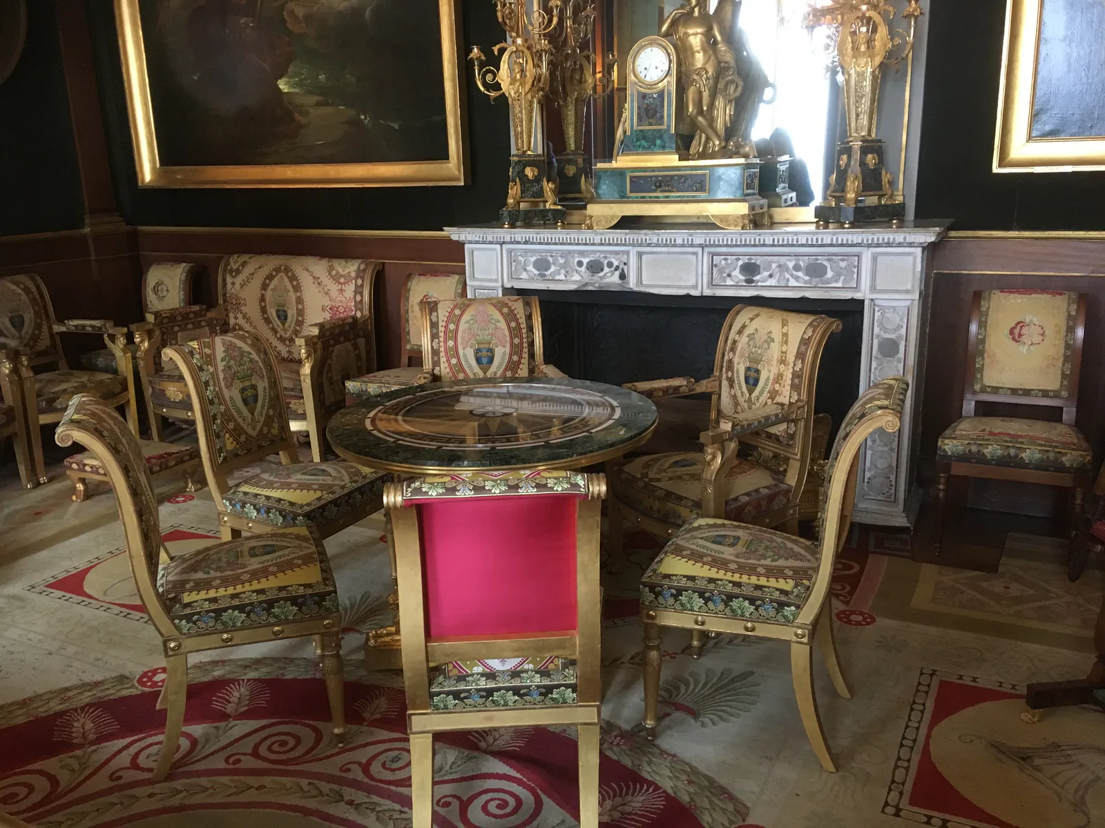 Empire Salon Chairs and Gaming Table