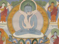 Samantabhadra and Samantabhadrī in Yab-Yum