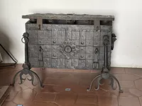 Iron Strongbox with Locking Mechanism