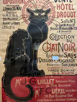 Le Chat Noir Auction Poster