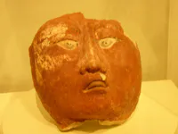Maya Stucco Head from Calakmul