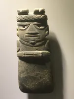 Greater Nicoya God-Axe with Shamanic Headdress