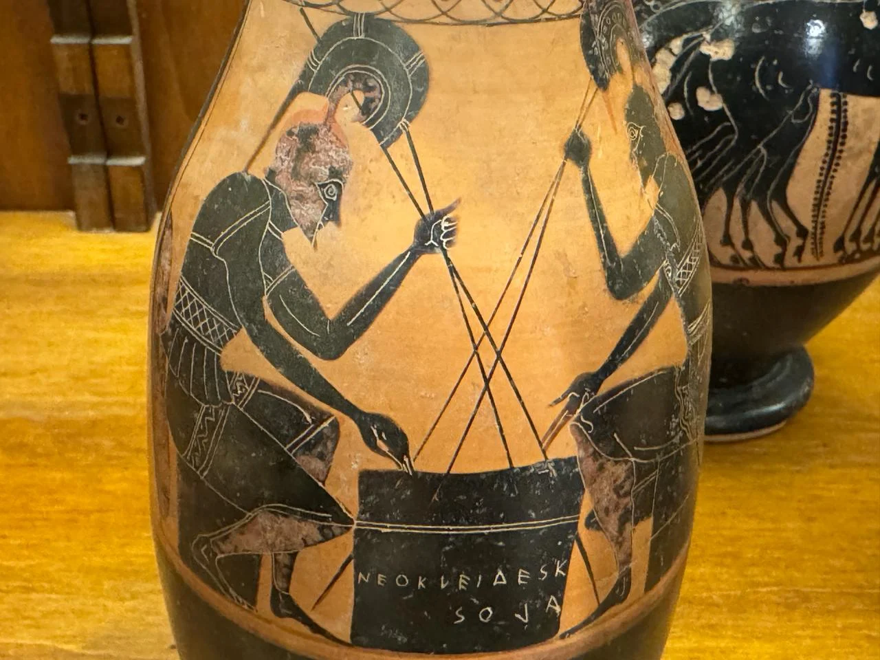 Achilles and Ajax Playing a Board Game