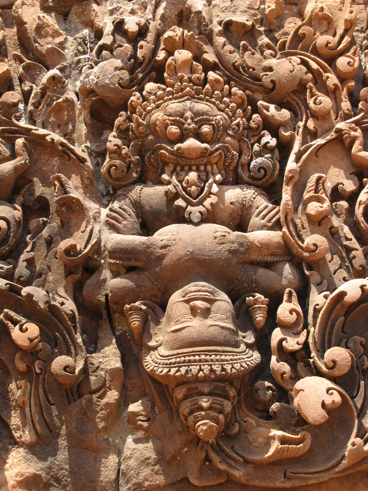 Narasimha Defeating Hiranyakasipu