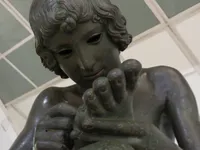 Boy with Thorn Bronze Sculpture