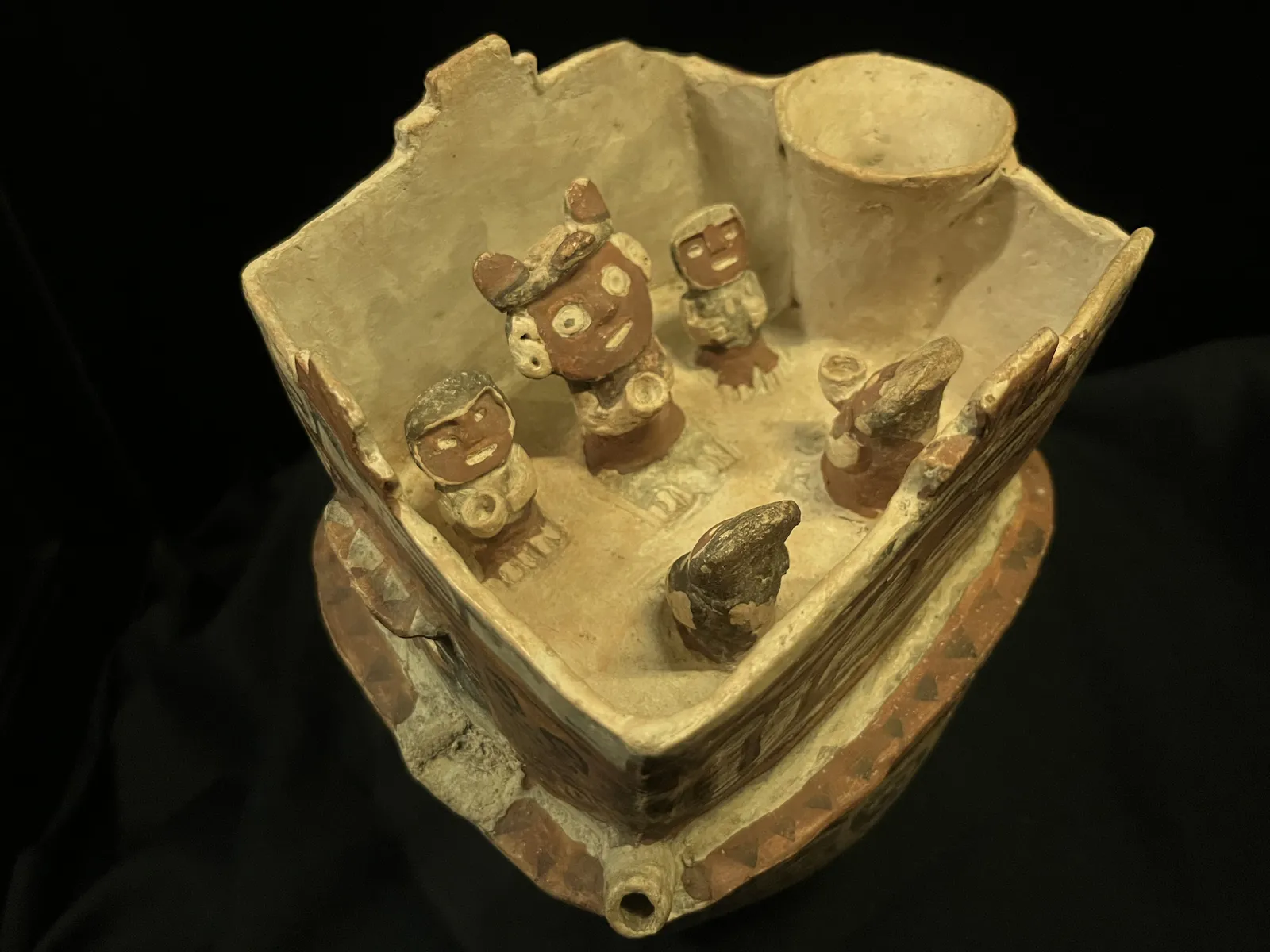 Ancient Recuay Temple Representation