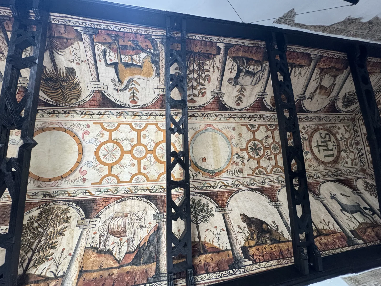 Mannerist Ceiling with Exotic Fauna