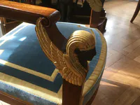 Armchair with Egyptian Motif