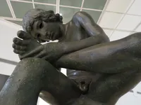 Boy with Thorn Bronze Sculpture