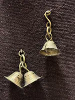 Bronze Bell-Shaped Pendants