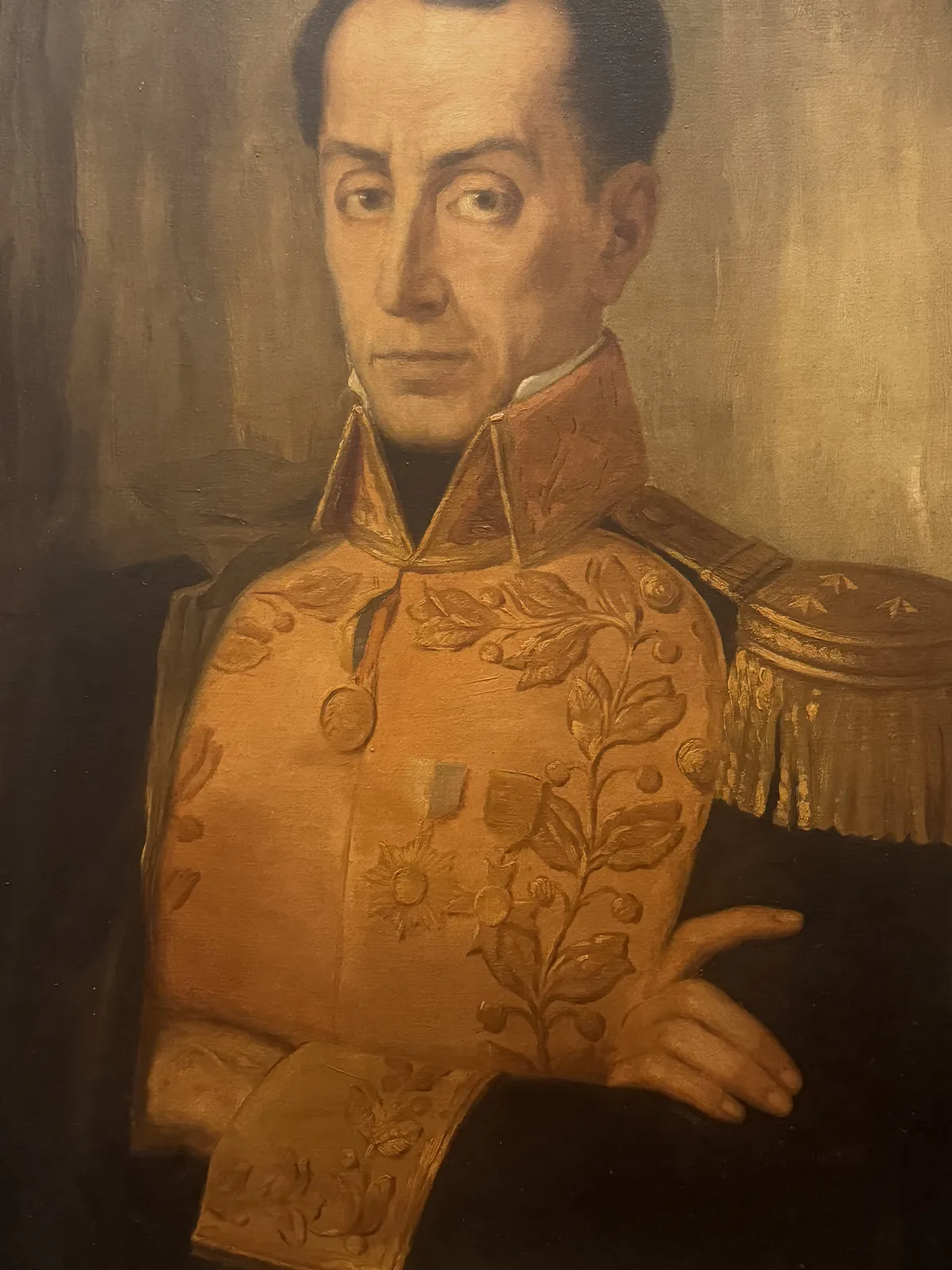 Portrait of Simón Bolívar