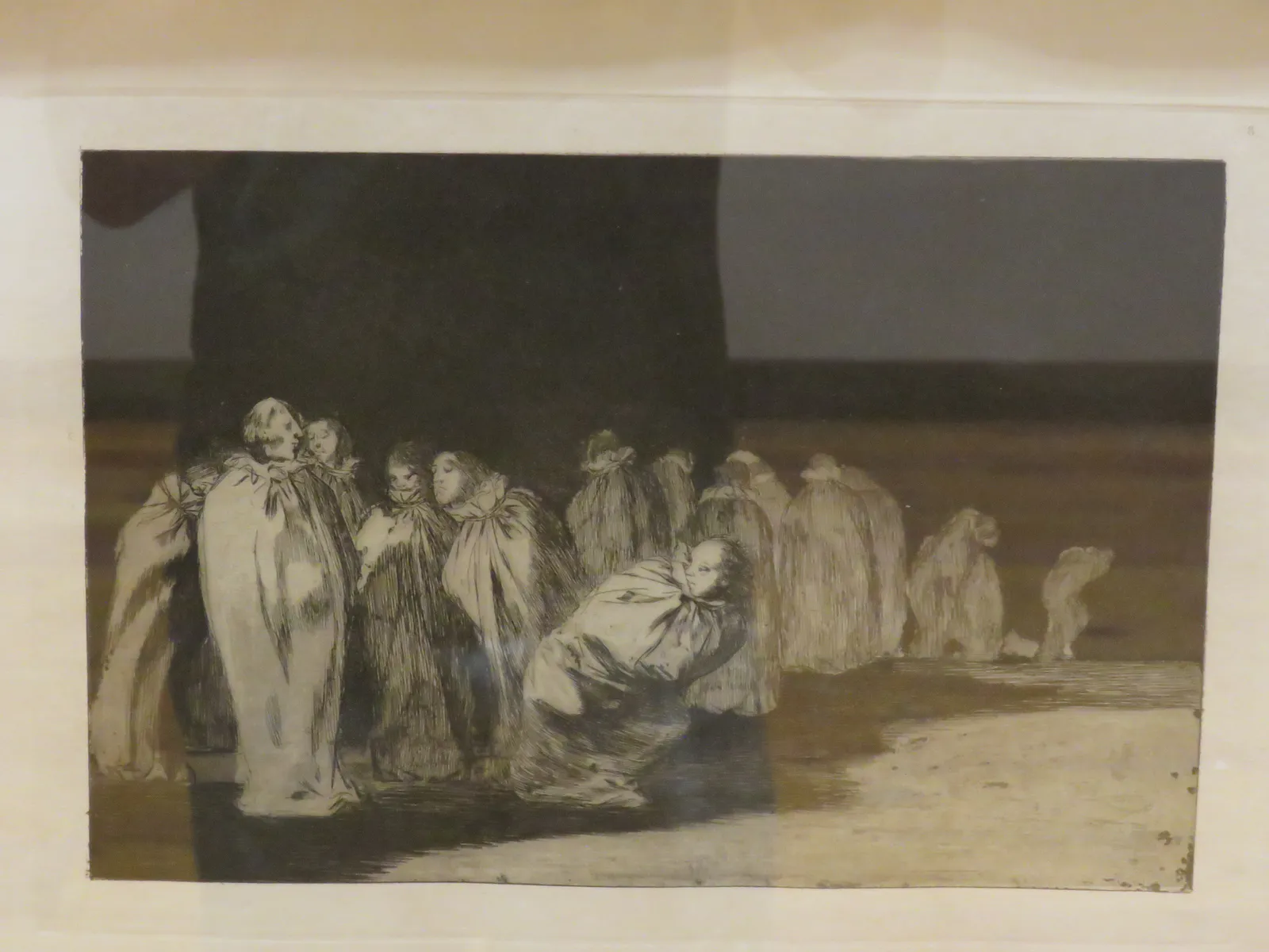 The Men in Sacks Etching
