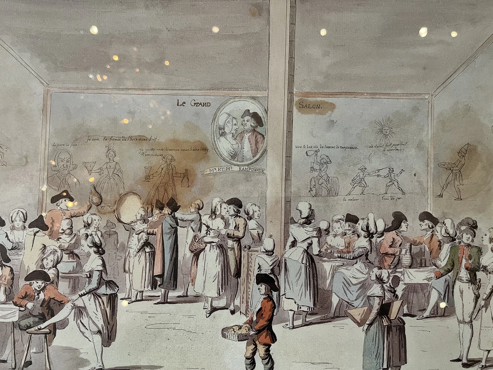 Le Cabaret Ramponneau Illustration