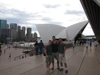 Max with Friends by Sydney Opera House