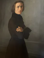 Portrait of Franz Liszt by Henri Lehmann
