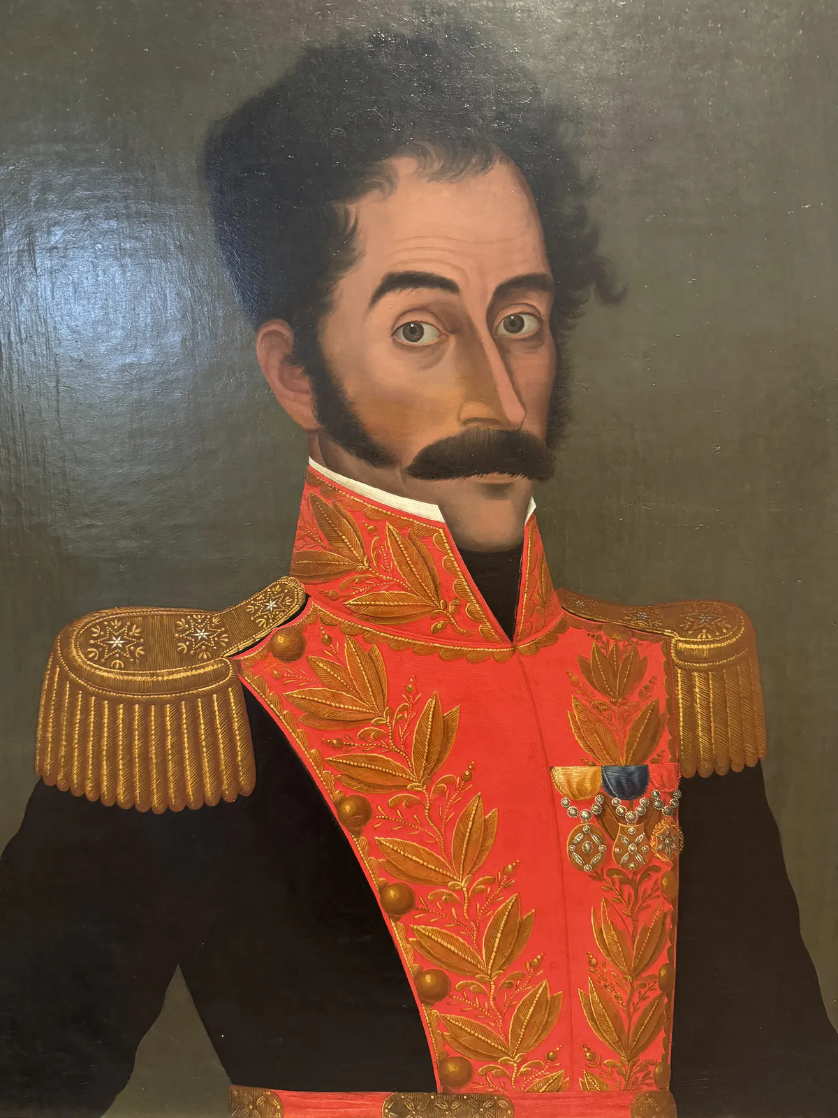 Portrait of Simón Bolívar