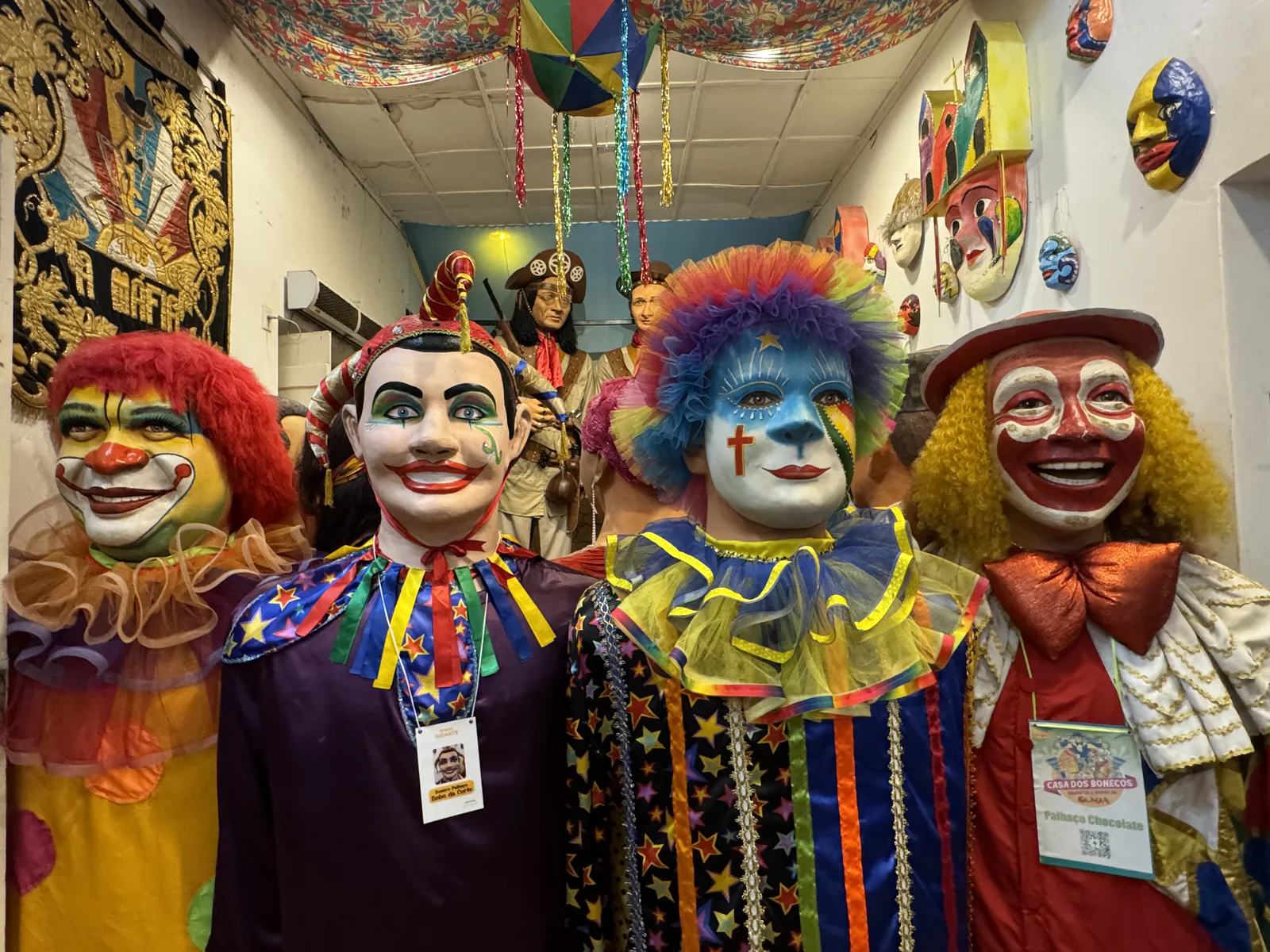 Carnival Clown Puppets