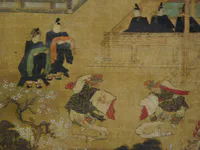 Japanese Court Ceremony Scene