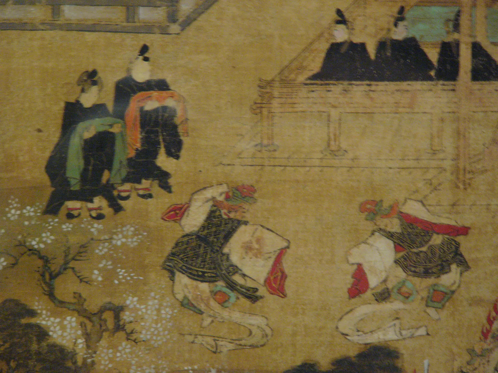 Japanese Court Ceremony Scene