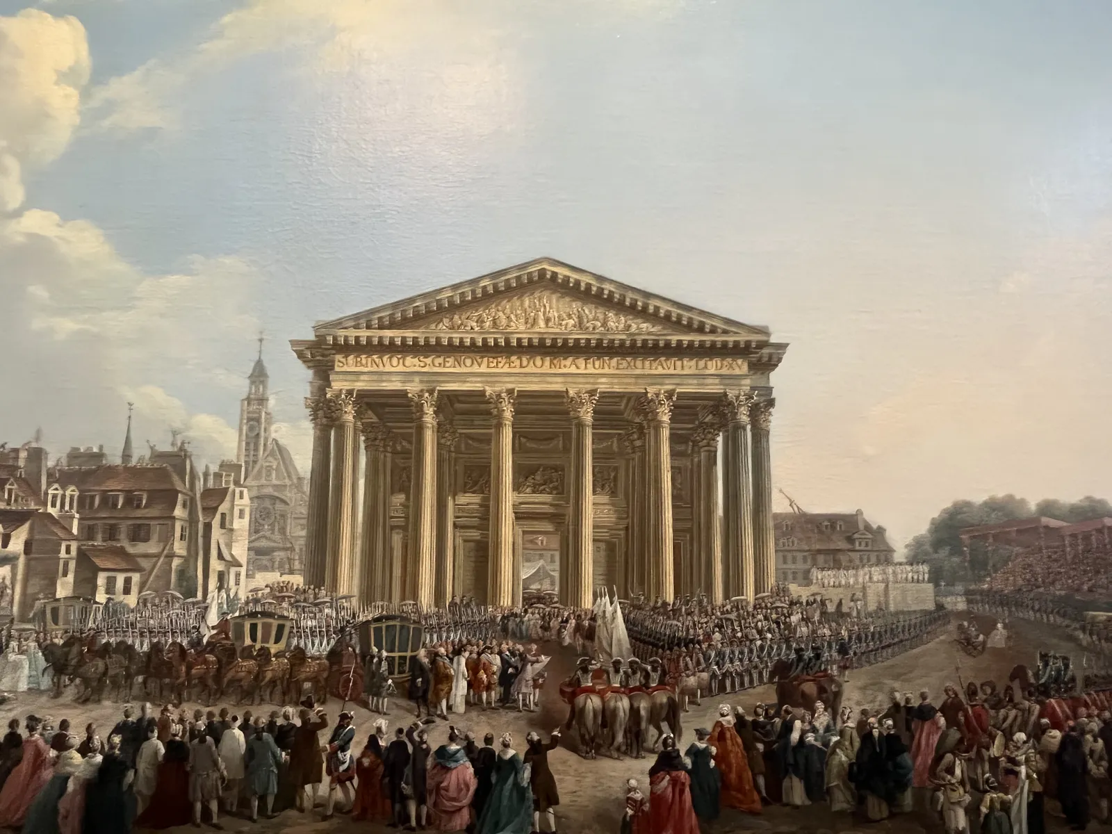 Foundation Ceremony of Sainte-Geneviève Church