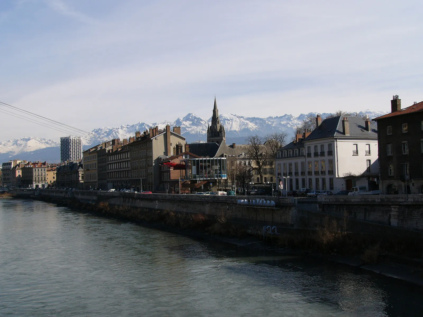 Grenoble and the Isère River