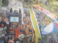 Man at the Crossroads (detail)