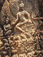 Kama Shooting an Arrow at Shiva