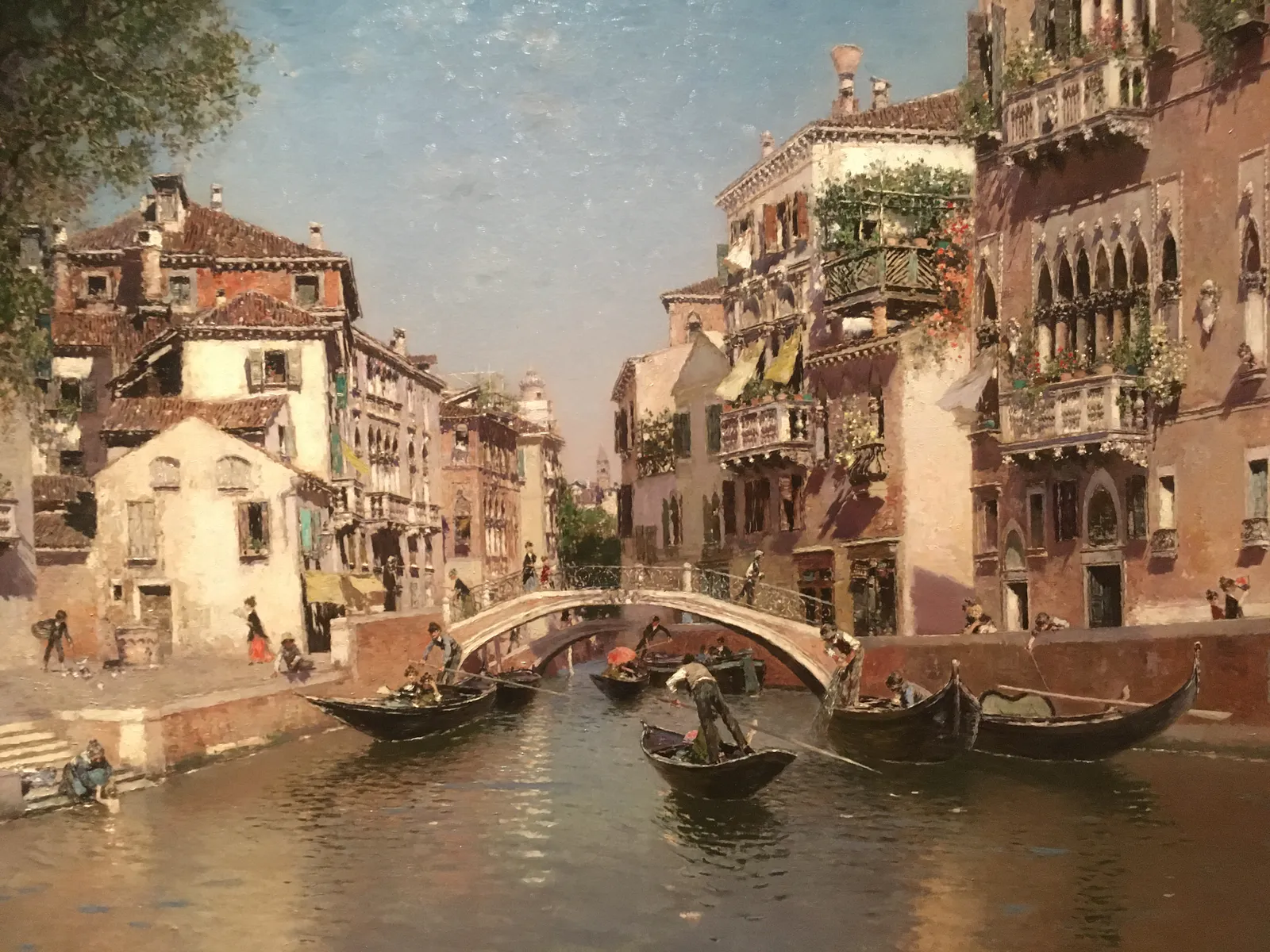 Venetian Scene by the Grand Canal