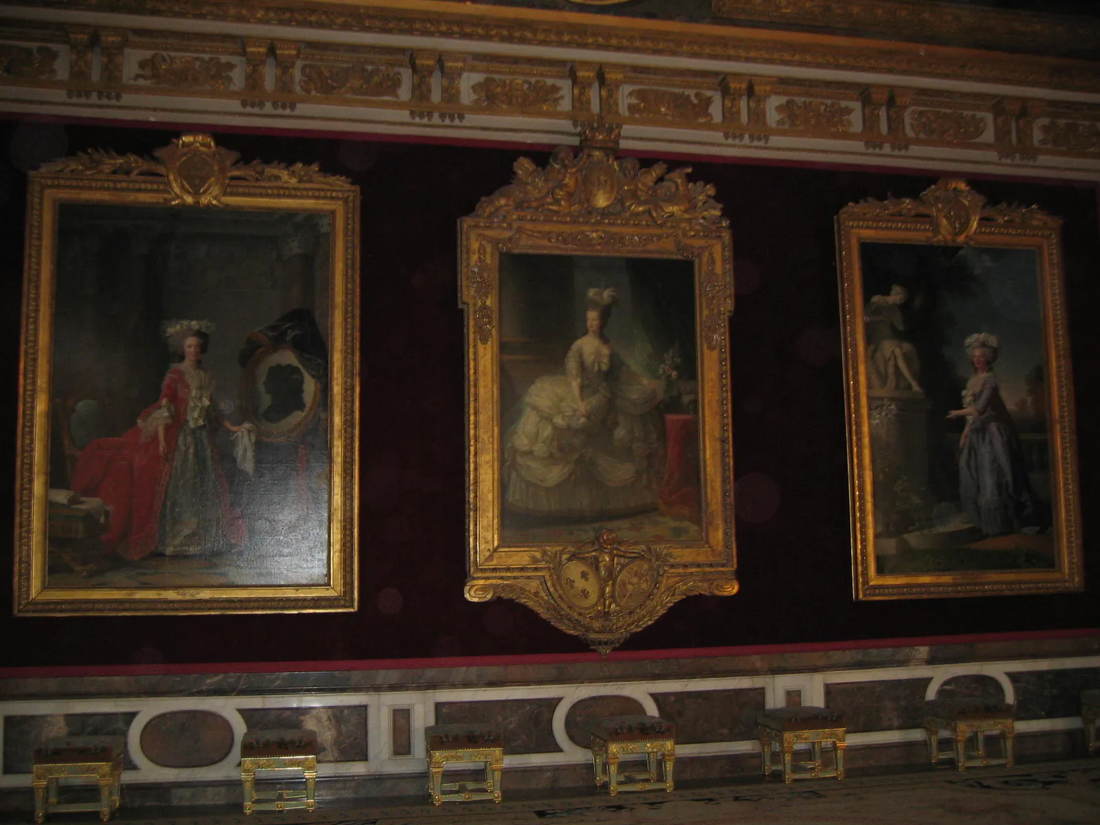 Queens of France in the Grand Couvert