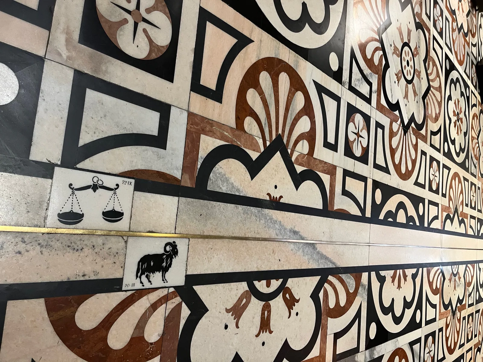 Зодиакальная меридианная линия