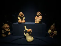 Moche Anthropomorphic Ceramic Bottles