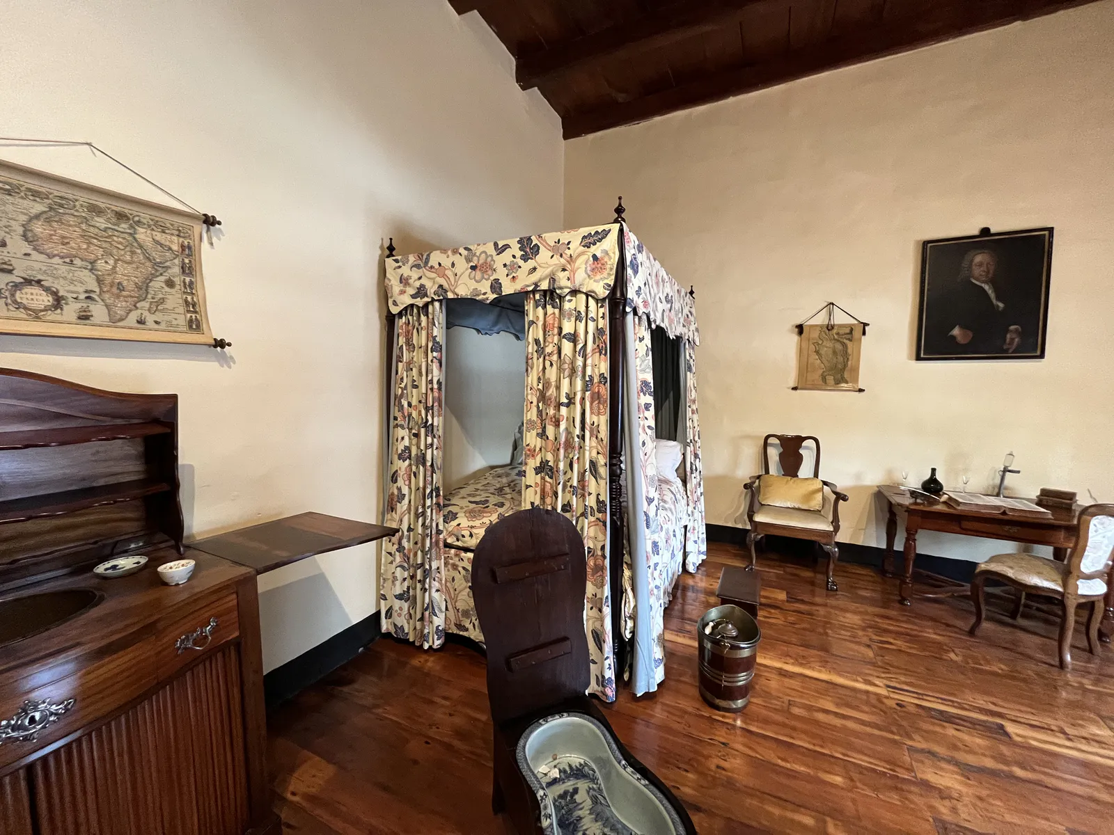 Vornehmes Schlafzimmerinterieur