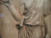 Marble Relief of Antinous as Silvanus