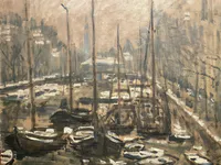 The Geldersekade in Amsterdam in Winter