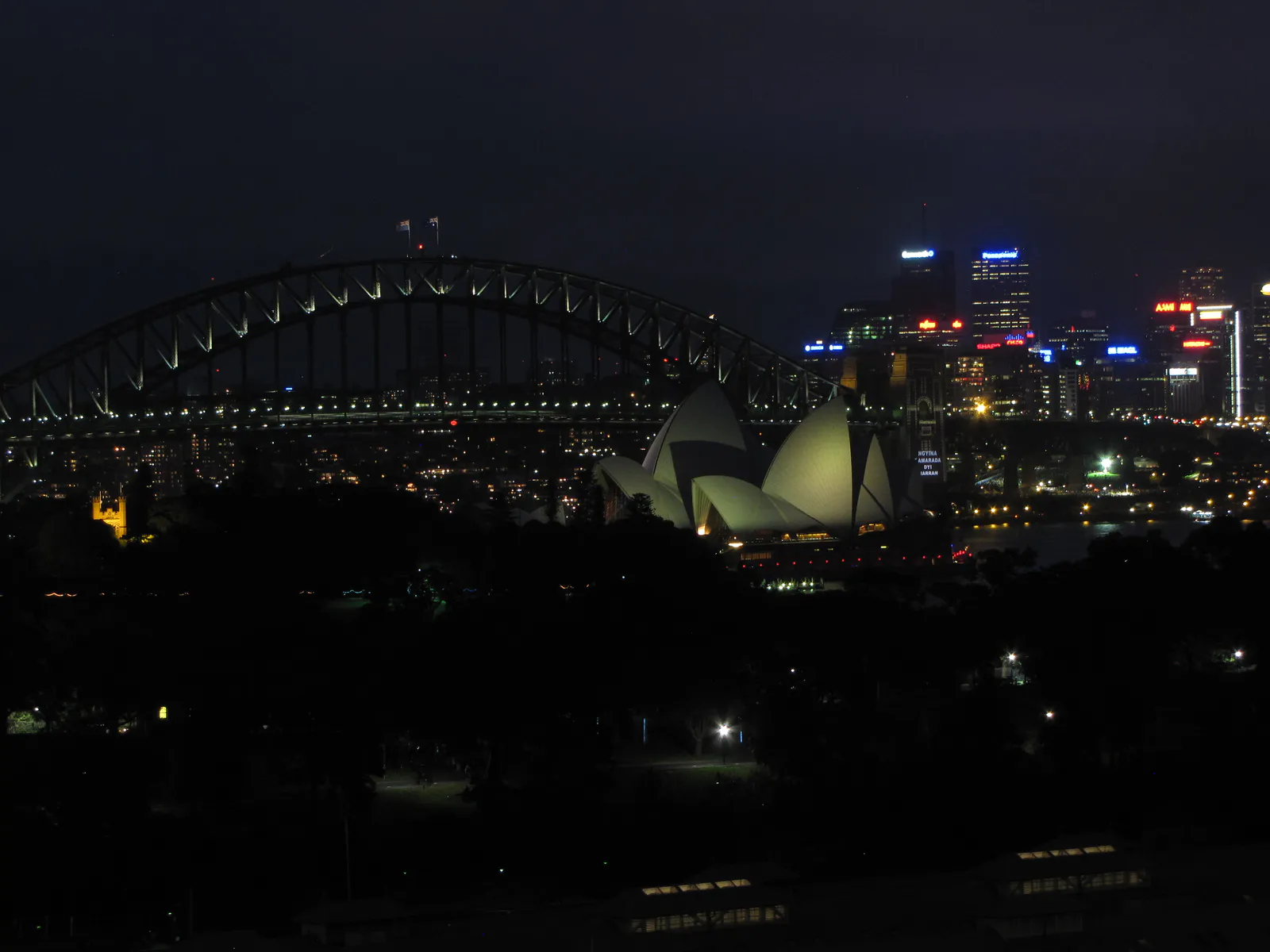 Sydney Harbour at Night