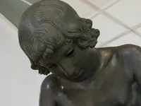 Boy with Thorn Bronze Sculpture