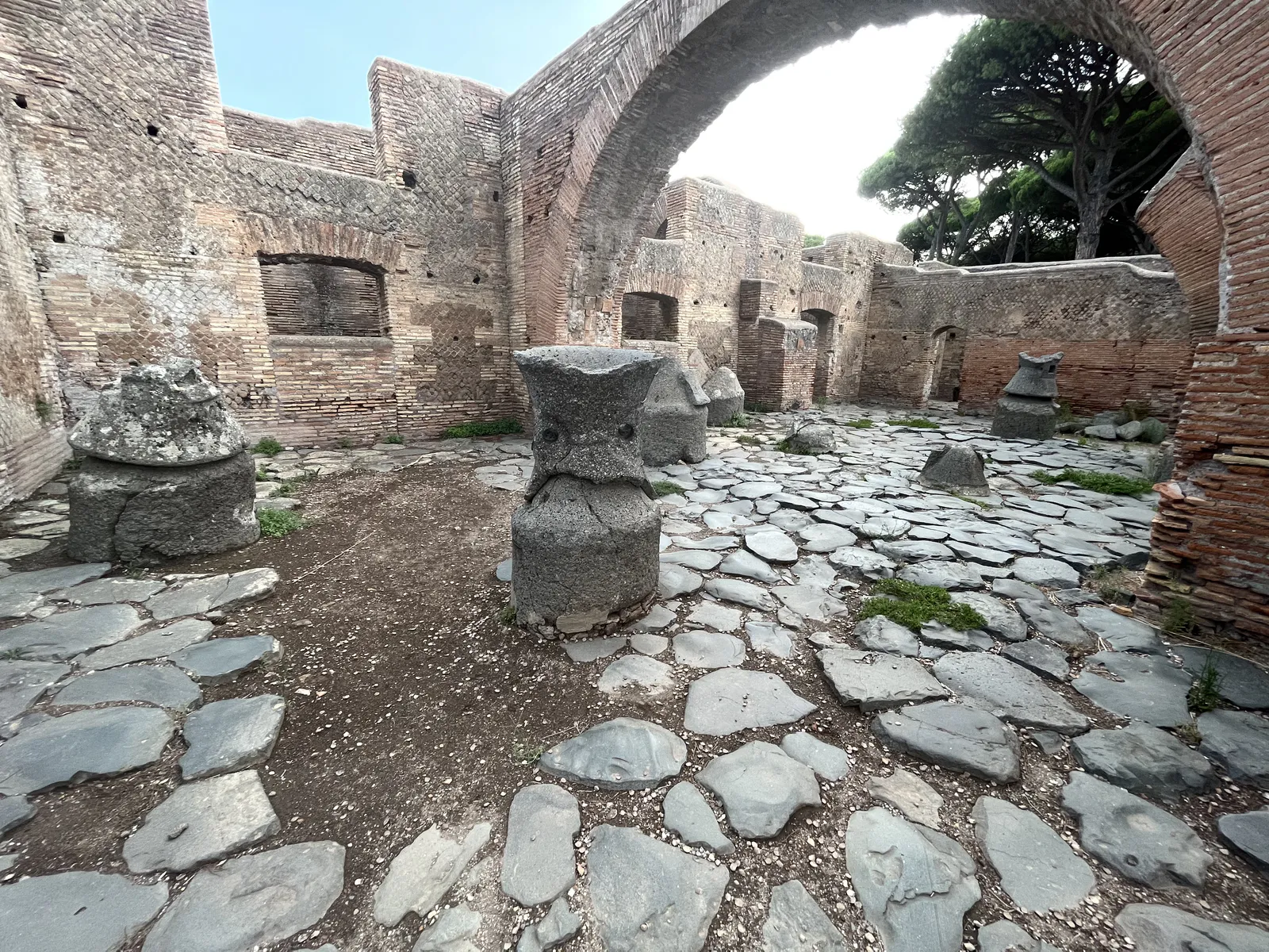 상업용 제과점의 맷돌