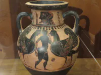 Youth Between Two Sirens Amphora
