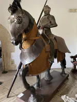 Armored Knight and Horse in Full Plate