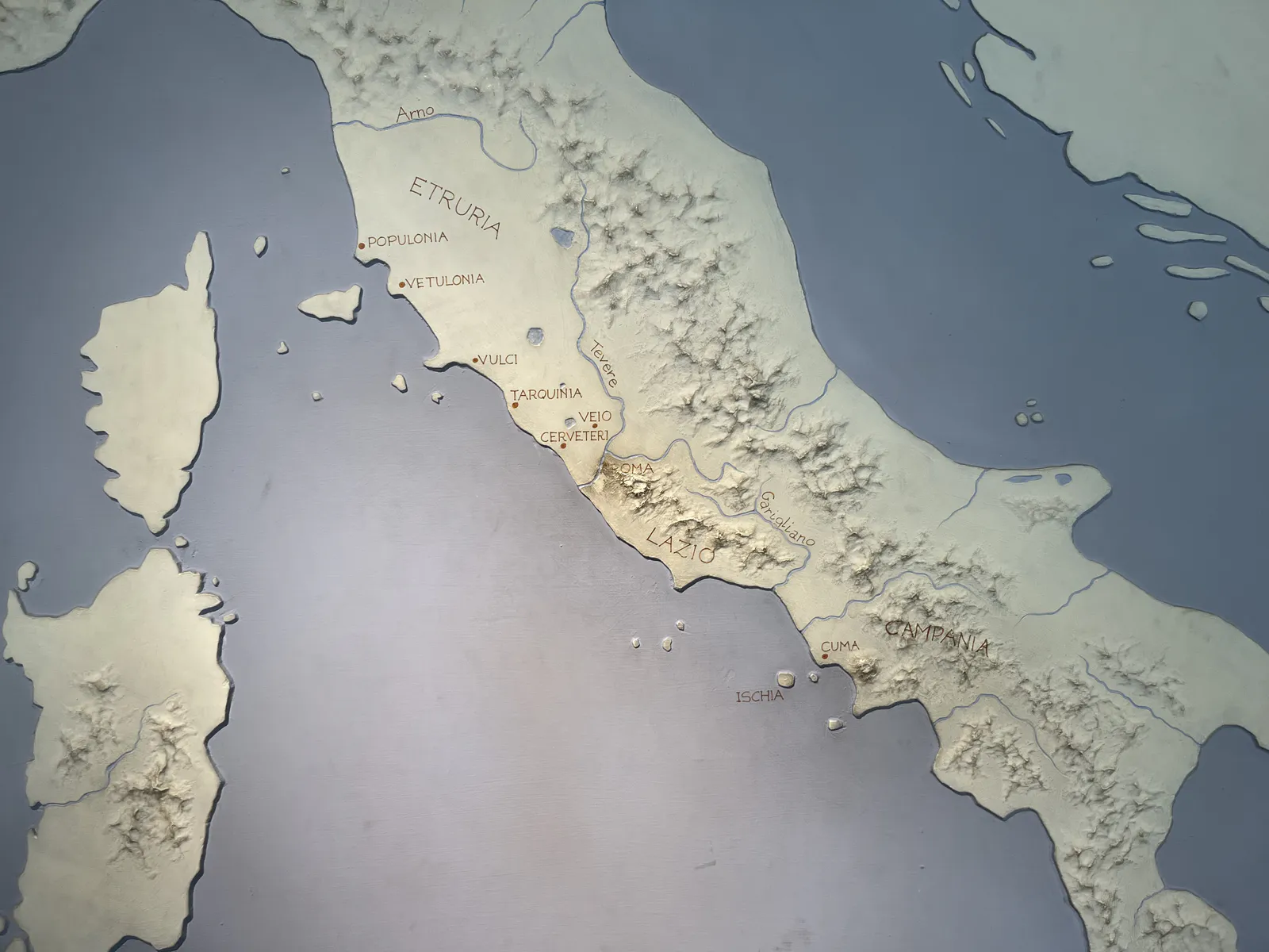 O antigo Lácio e seus vizinhos