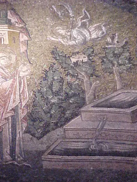 An Angel Annunciating to St Anne