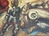 Apoteosis de Cuauhtémoc (detail)