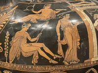 Symposium Scene with Banqueters