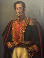 Simón Bolívar in Military Regalia