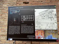 彩绘天花板公寓楼的复原图