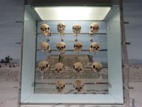Wall of Skulls from Tecoaque